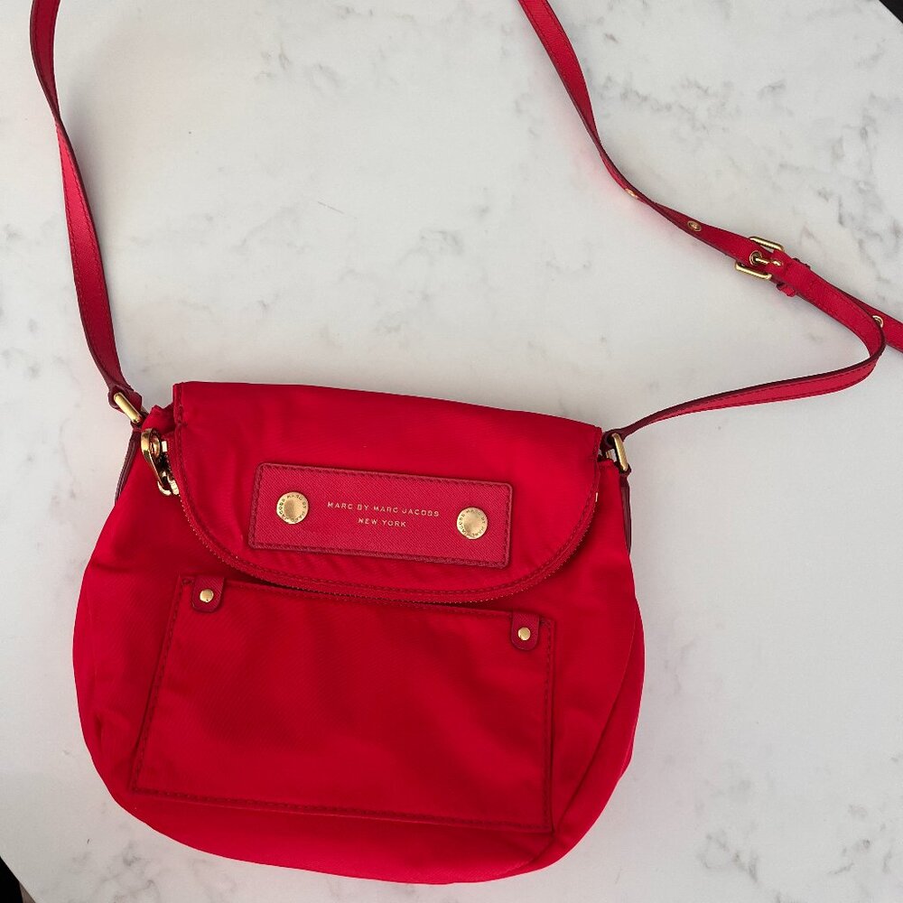 Marc By Marc Jacobs Red Crossbody Bag